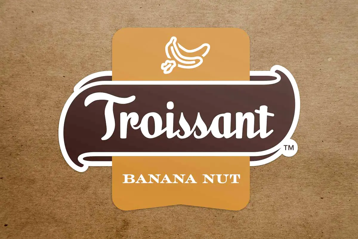 Troissant Banana Nut Crousants